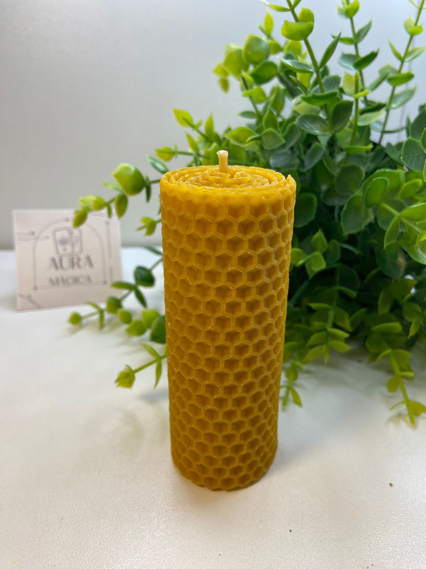 Vela Miel Cilíndrica 10x4