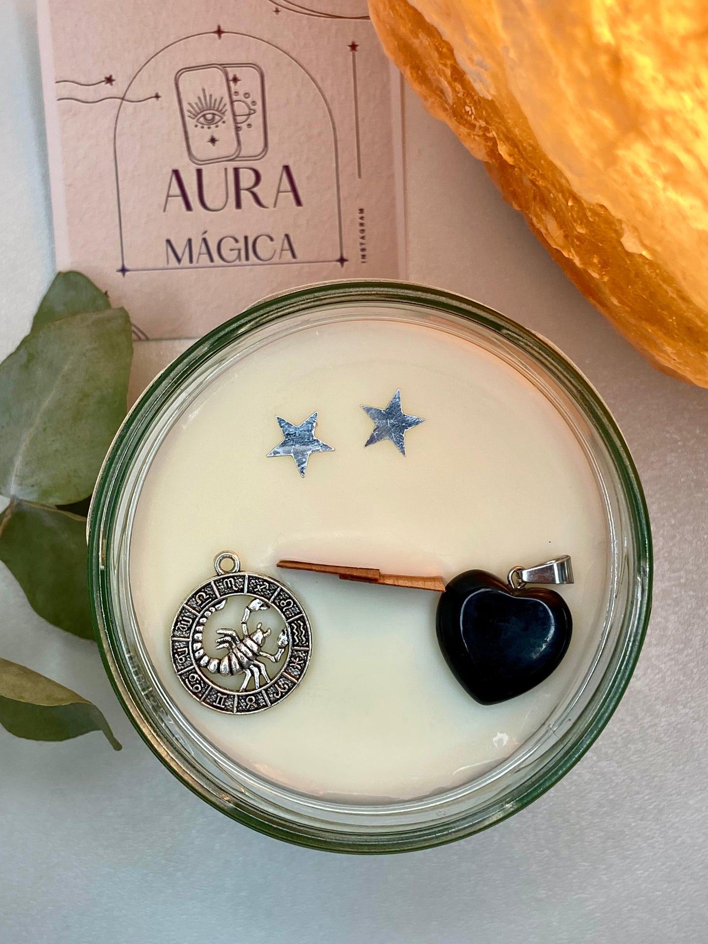 Vela Escorpio | Obsidiana Negra