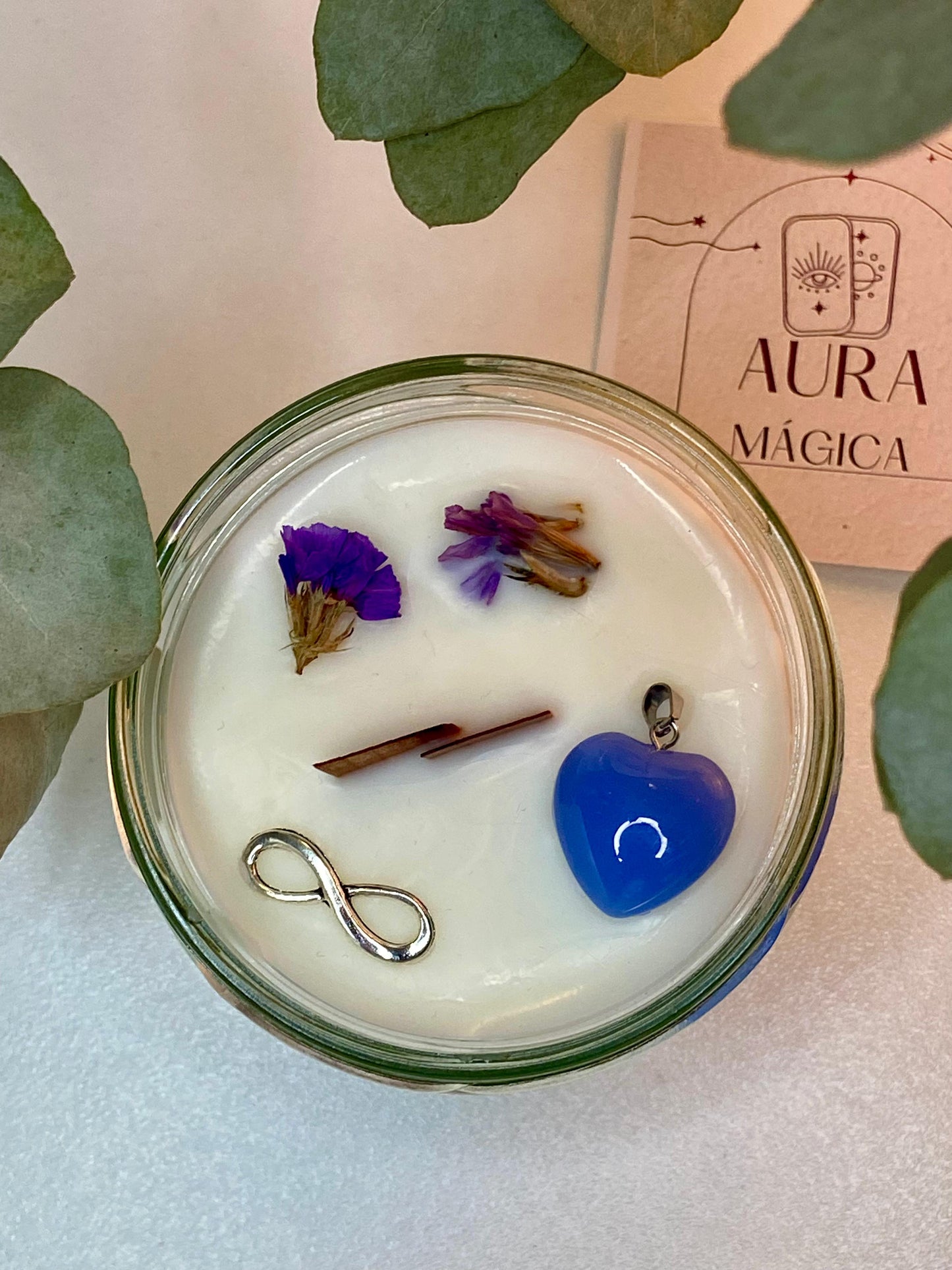 Vela Serenidad | Calcedonia Azul