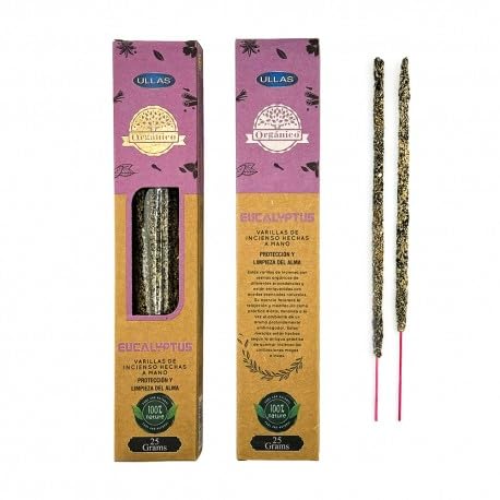 Caja varas Eucalipto orgánico 100% natural ULLAS