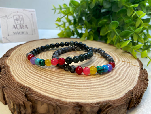 Pulsera Agata Musgosa