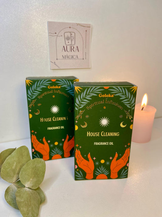 Aceite "Limpieza De Casa" Spiritual Infusions Goloka