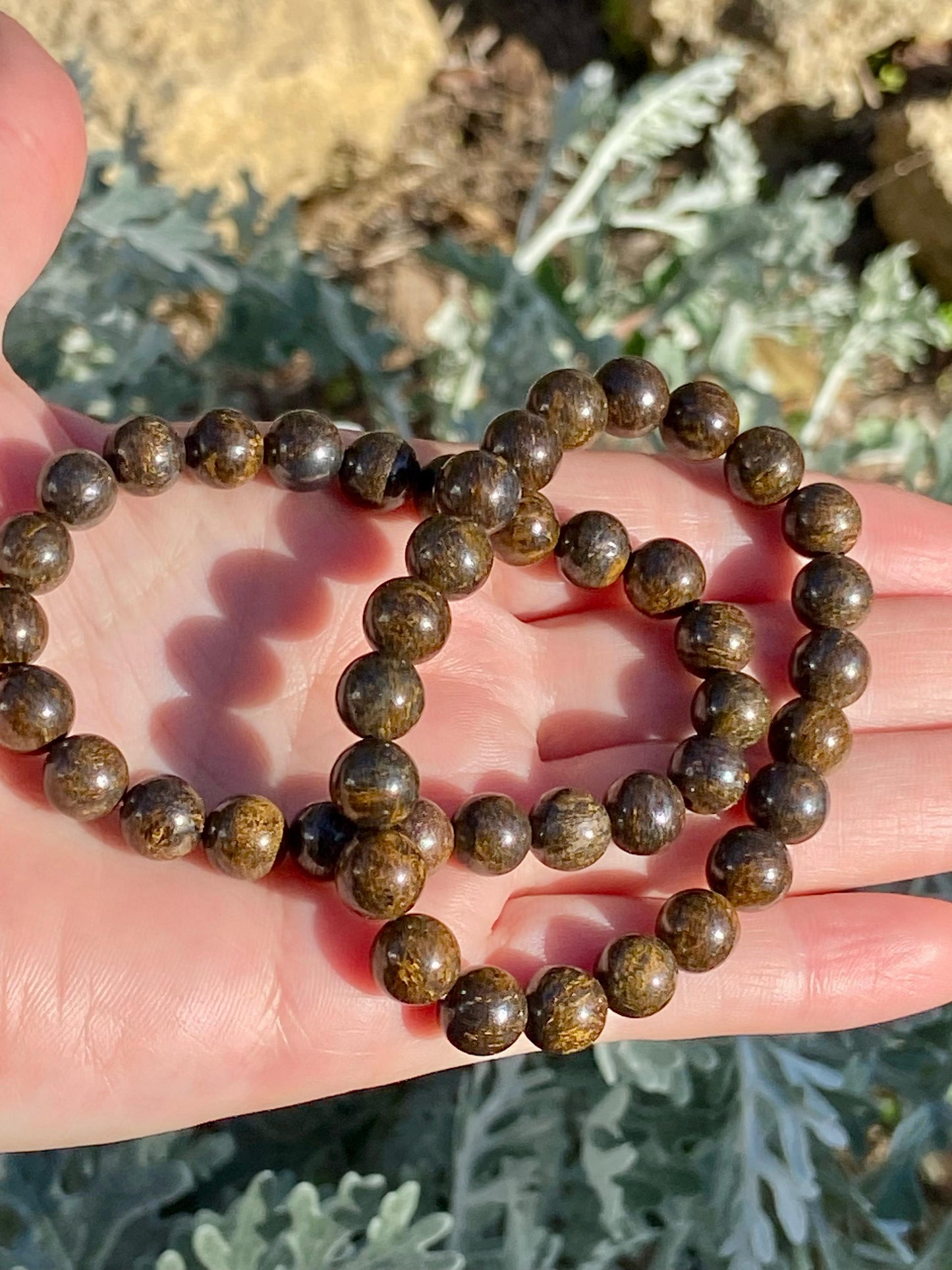 Pulsera Broncita 8mm