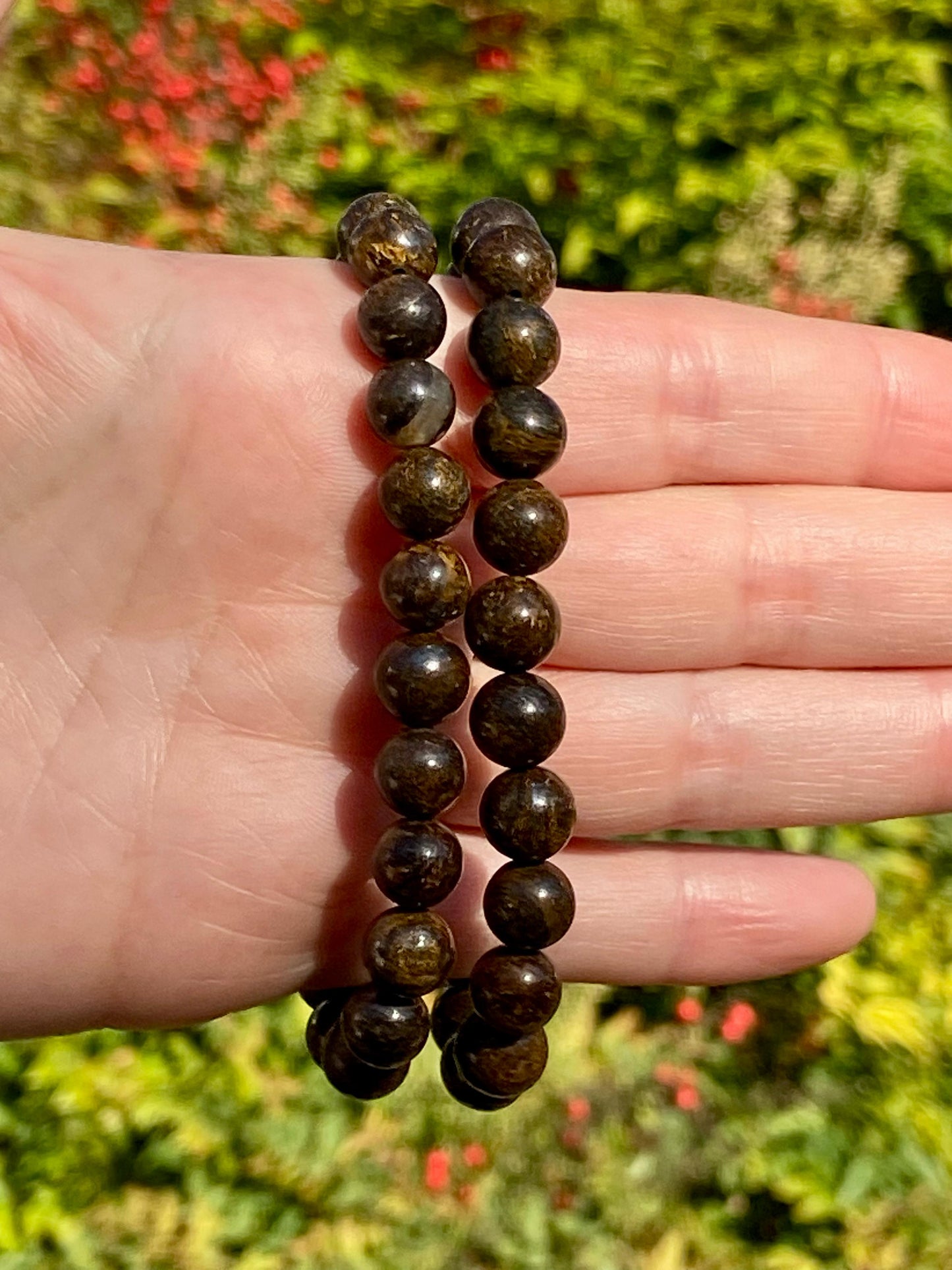 Pulsera Broncita 8mm