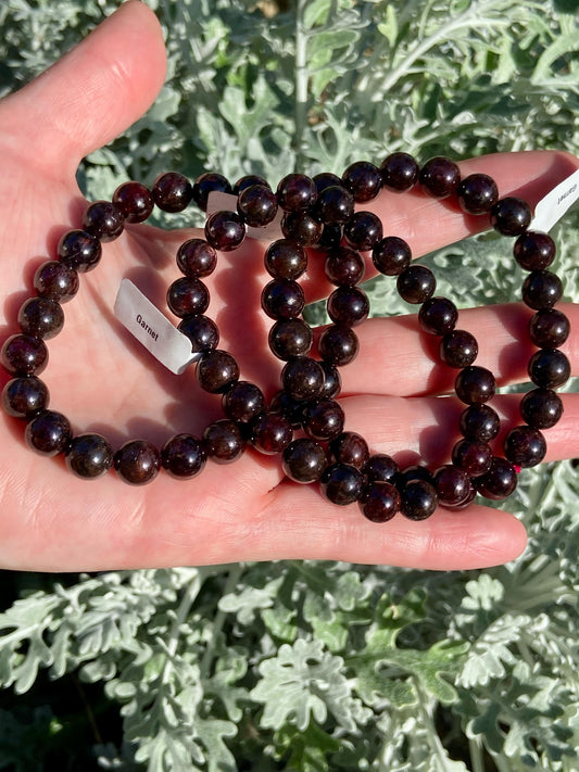 Pulsera De Granate 8mm