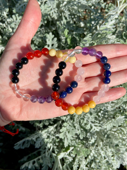 Pulsera Chakras 8mm