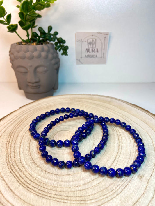 Pulsera Lapislázuli 6mm