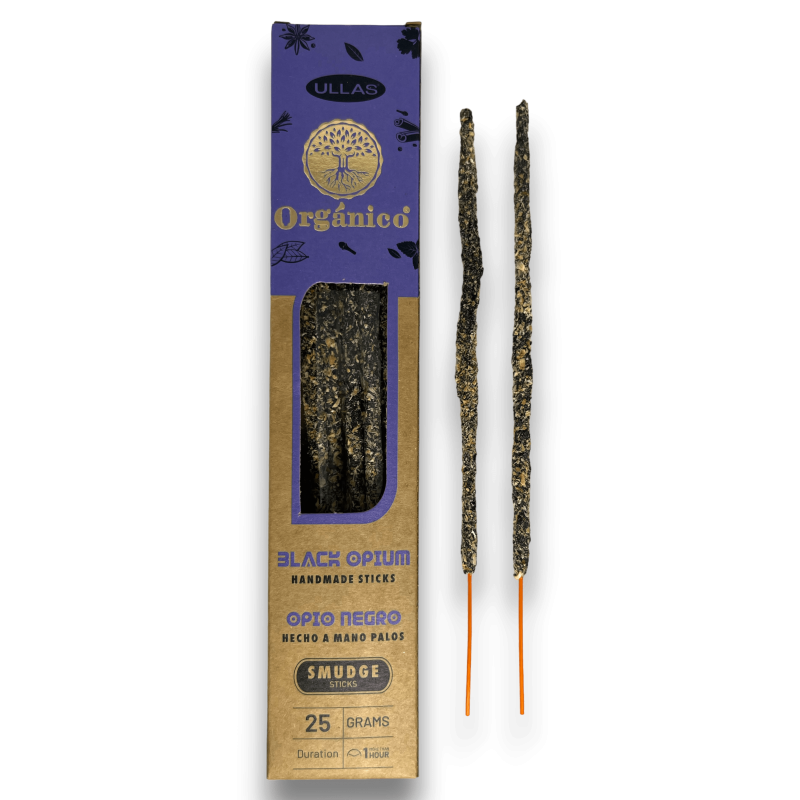 Caja varas Opio Negro orgánico 100% natural ULLAS
